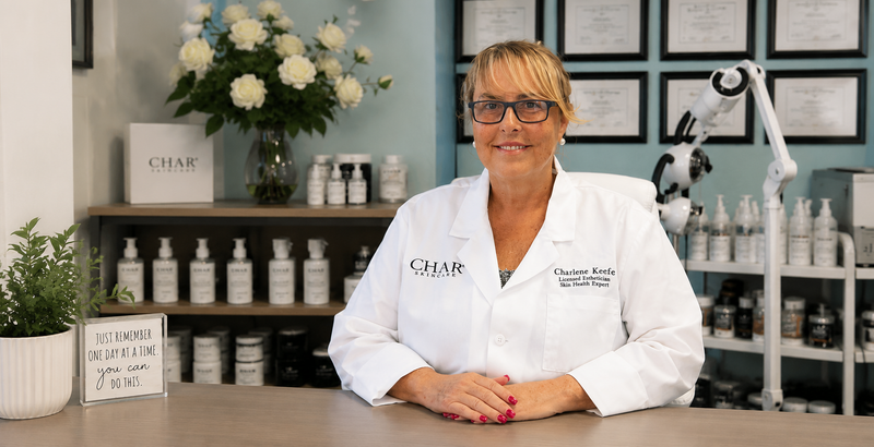 Char, founder of CHAR Skincare