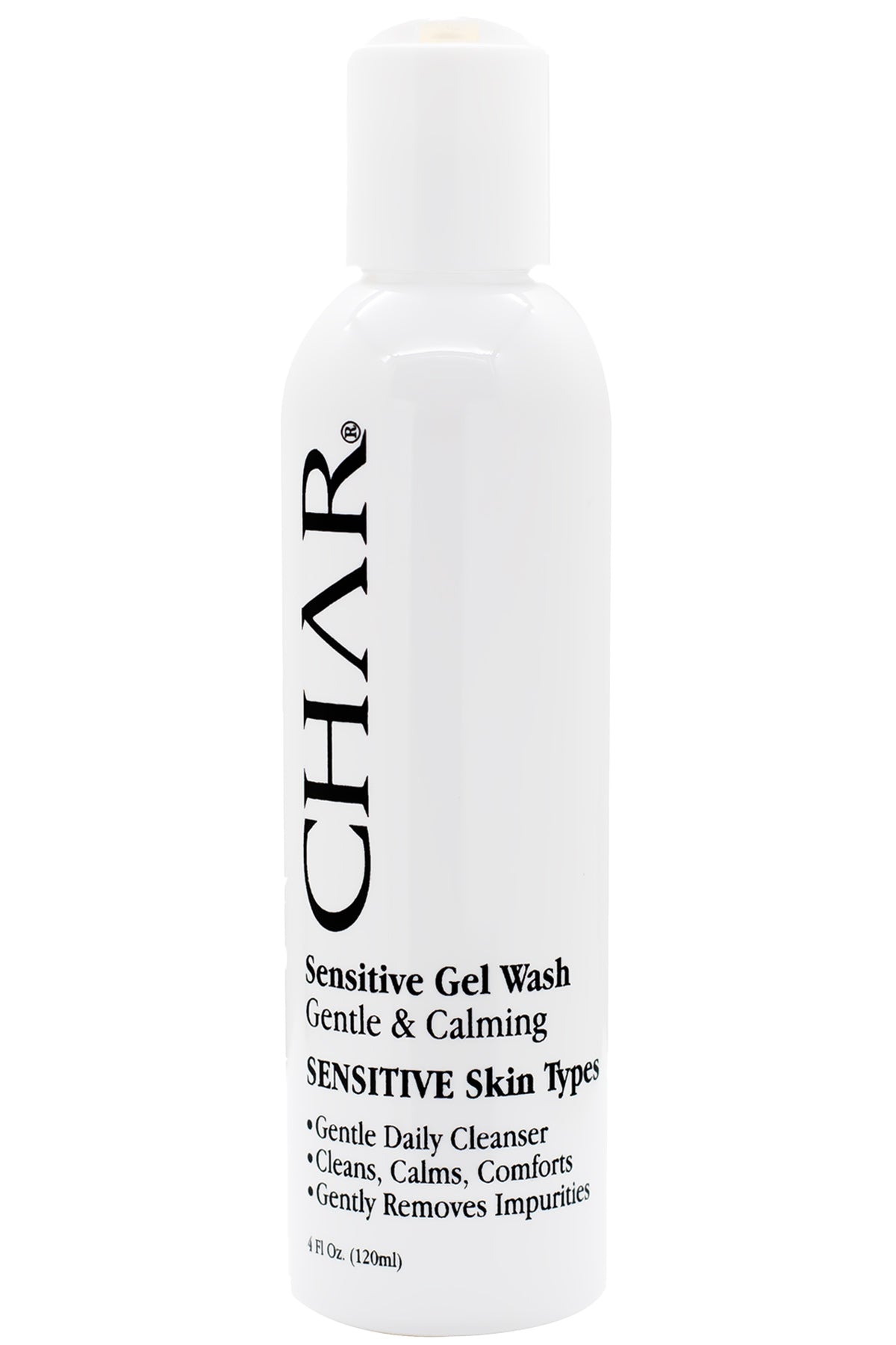 CHAR® Sensitive Gel Wash – Gentle foaming cleanser for delicate or easily irritated skin